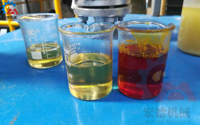 精煉前后對比圖
